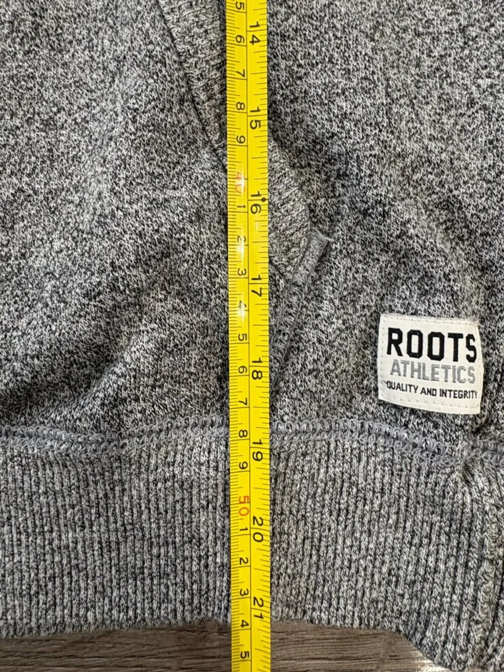 Roots Salt & Pepper Kanga Pullover Hoodie – Size XS – Great Condition - Picture 10 of 13